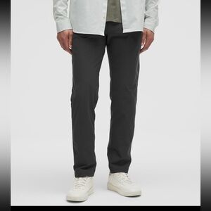 Lululemon Commission Classic Fit Pants in obsidian.